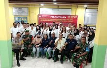 Babinsa Serka Nurwahyudi Hadiri Pelantikan KPPS Kelurahan Madras Hulu