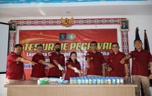 Pegawai Lapas Narkotika Kelas IIA Tes Urine