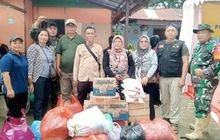 Warga Desa Marindal II Salurkan Bantuan untuk Korban Banjir di Kecamatan Patumbak