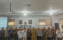 Babinsa Kelurahan Gaharu Hadiri Rapat Koordinasi Forkopimda Sumatera Utara