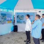 Disambut Antusias Warga dan Pelaku UMKM. Wapres Gibran Tinjau Kolam Retensi Martubung