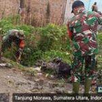 Warga Tanjung Morawa Bergotong Royong Bersihkan Parit, Cegah Banjir