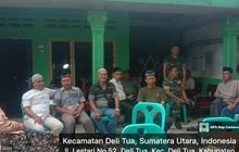 Ikut Berbela Sungkawa, Babinsa Melayat Ke Rumah Duka di Wilayah Binaan