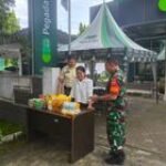 Babinsa Kelurahan Gaharu Laksanakan Komsos dengan Kantor Cabang Pegadaian