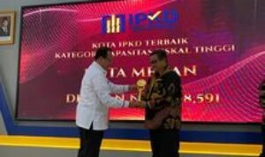 Kota Medan Raih Penghargaan Bergengsi Pengelolaan Keuangan Terbaik
