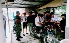 Babinsa Koramil 0201-07/MT Berikan Edukasi Kepada Siswa di Medan Tuntungan