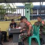 Personel Koramil 0201-02/MT Pantau Rapat Pleno Terbuka Rekapitulasi Suara Pilkada Medan Timur