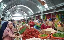 Wali Kota Medan Dampingi Menteri Perdagangan Tinjau Bapok di Pasar Sukaramai