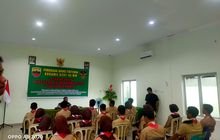 Bati Bhakti TNI Peltu Sofyan Kadri Berikan Materi Wawasan Kebangsaan Guna Perkuat Nasionalisme Anggota Pramuka