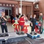 PELATIHAN TATA BOGA BIDANG PEMBERDAYAAN MASYARAKAT TINGKAT KELURAHAN,BABINSA PASAR MERAH TIMUR TURUT HADIR DI LOKASI PELATIHAN