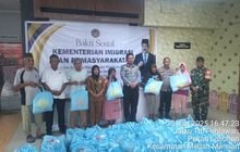 Wujudkan Kebersamaan Warga, Babinsa Sertu Adi Erlan Hadiri Bakti Sosial Di Rutan Kelas 1 Labuhan Deli