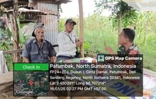 Babinsa Koramil 15/Deli Tua Laksanakan Komsos di Warung Kopi Desa Lantasan Baru