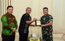 Dandim 0201/Medan Silaturahmi Ke PJ Bupati Deli Serdang