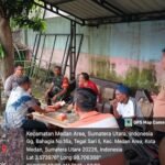 Babinsa dan Bhabinkamtibmas Gelar Komsos di Kelurahan Tegal Sari II