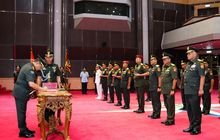 Panglima TNI Pimpin Sertijab 9 Jabatan Strategis di Lingkup Mabes TNI