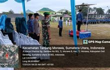 Anggota Koramil 0201-16/TM Hadiri Upacara Hari Kesadaran Nasional di Wilayah Teritorial