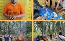 Barak Narkoba Dusun Banrejo Kecamatan Sei Bingai Diratakan Polres Binjai