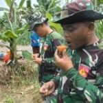 Bersyukur, Masyarakat Sajikan Ubi Rebus Jadi Santapan Satgas TMMD 123 Kodim 0724 Boyolali