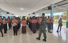 Babinsa Koramil 0201-15/DT Tanamkan Nilai Kebangsaan kepada Generasi Muda melalui Gerakan Pramuka