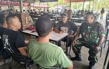 Babinsa Koramil 06/MS Peltu I Simatupang Pererat Kemanunggalan TNI dengan Warga Sunggal di Gapilot Kupi