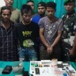 Luar BIasa, Kodim 0206/Dairi Bersama Tim Gabungan Berhasil Tangkap Pengedar dan Pemakai Narkoba di Sidikalang