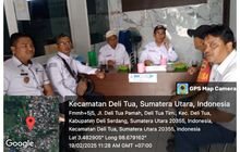 Koordinasi jaga Keamanan. Babinsa Deli Tua Barat Sertu Sumpeno Wijaya Komsos di Lingkungan II Gang Tumiran Deli Tua