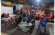 SIlaturahmi Bersama Tokoh Masyarakat, Sertu Oman Abdurrahman Hadiri Acara Peringatan Isra Miraj Kelurahan Hamdan Medan Maimon