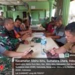 Deteksi Dini di Warkop, Babinsa Desa Lantasan Baru Serda Ah Marbun Komsos Bersama Warga