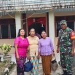 Jaga Kerukunan Beragama, Babinsa Koramil 04/Tigalingga Laksanakan Pengamanan Ibadah Minggu di Gereja GBKP RG Bertungen