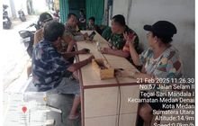 Babinsa Koramil 0201-03/ MD Serka Mhd Damse Siregar