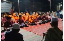 Sambut Bulan Ramadhan, Grup Marawis MAN 3 Palas Hibur Masyarakat Bahal Batu