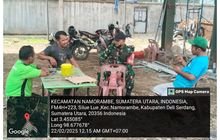 Deteksi Dini dan Cegah Konflik Serta Menjaga Kekompakan, Babinsa Sertu Saifullah Silaturahmi dengan Para Tokoh Pemuda