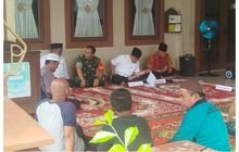 Babinsa Koramil 0201-08/MA, Hadiri Musyawarah Pembangunan Menara Masjid Di Wilayah Binaan