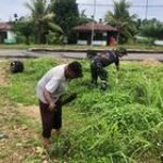 Ini Kata Letnan Dua Inf Maslan, Lestarikan Budaya Gotong Royong Pos Yamor Laksanakan Karya Bakti Bersama Masyarakat