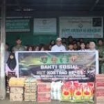 Tamarunang Berbakti, Yonarmed 6 Kostrad Gelar Bakti Sosial di Panti Asuhan Al-Khaerat