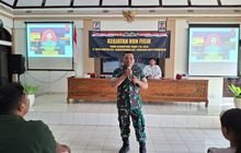 Danramil 03 Serengan Kodim 0735 Surakarta Kapten Cba Tri Rusman Prasetyo Sosialisasikan Nilai Nilai Ideologi Pancasila