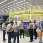 Plt Wakapolrestabes Medan AKBP Taryono Raharja Pantau Pos Pengamanan Idul Fitri 1444 H/2025 M