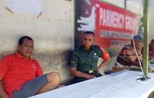 Babinsa Koramil 0201-13/PST Serda Marsudi Ngabuburit Bersama Warga, Bahas Kesehatan Selama Berpuasa