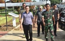 Dandim 0418/Palembang Dampingi Pangdam II/Swj Tinjau Taman Aspirasi Kodam II/Swj