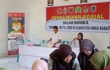 Satgas TMMD 123 Kodim 1416/Muna Sosialisasikan Kepada Warga Tentang KB, Kesehatan