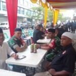 Babinsa Koramil 0201-05/MB Hadiri Sekaligus Monitoring Kegiatan Buka Puasa Bersama Bersama