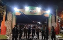 Babinsa Koramil 0201-02/MT Serda H. Siregar Kawal Keamanan Ramadhan Fair 1446 H di Martubung