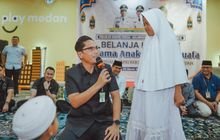 Jelang Lebaran, Rico Waas Belanja Pakaian Lebaran dengan 400 Anak Yatim Dhuafa