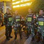 Patroli Gabungan Skala Besar, Babinsa Koramil 0201-02/MT Bersama Tim Anti Begal Amankan Kota Medan