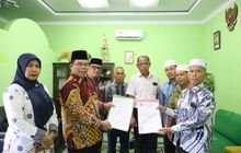 Kemenag Asahan Terima Hibah MIS Islamiyah Sigodong-godong