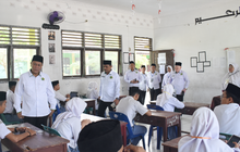 Kakanwil Kemenagsu Monitoring Pelaksanaan UM MAN 3 Medan