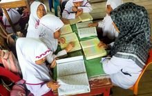 Siswa MIN 7 Tapanuli Tengah Laksanakan Tadarus di Bulan Ramadan