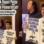 Soroti Laporan Pidana Geruduk Rapat Revisi UU TNI, Koalisi Masyarakat Sipil: Keliru dan Tak Berdasar Hukum