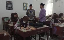 Kakanwil Kemenagsu Monitoring Pelaksanaan Ujian Madrasah MAN 1 Medan 2025