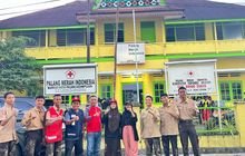 OSIM MAN 1 Padangsidimpuan Laksanakan Bakti Sosial Bantu Evakuasi Korban Banjir